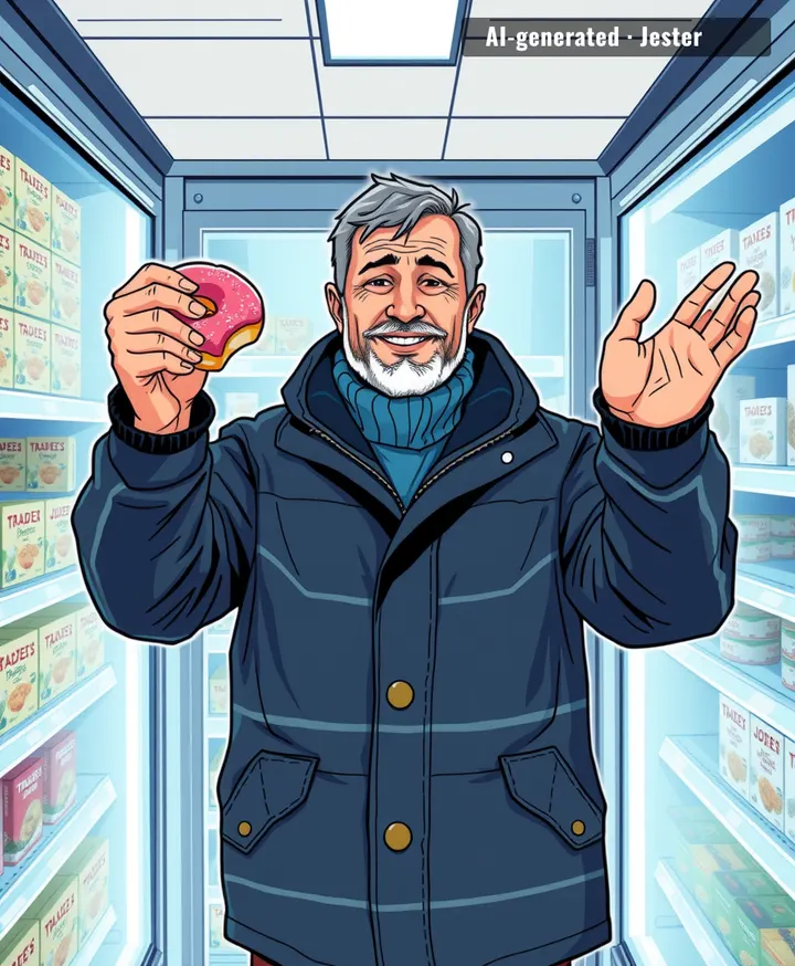 The only thing more American than a donut is freezing it and pretending it's gourmet.