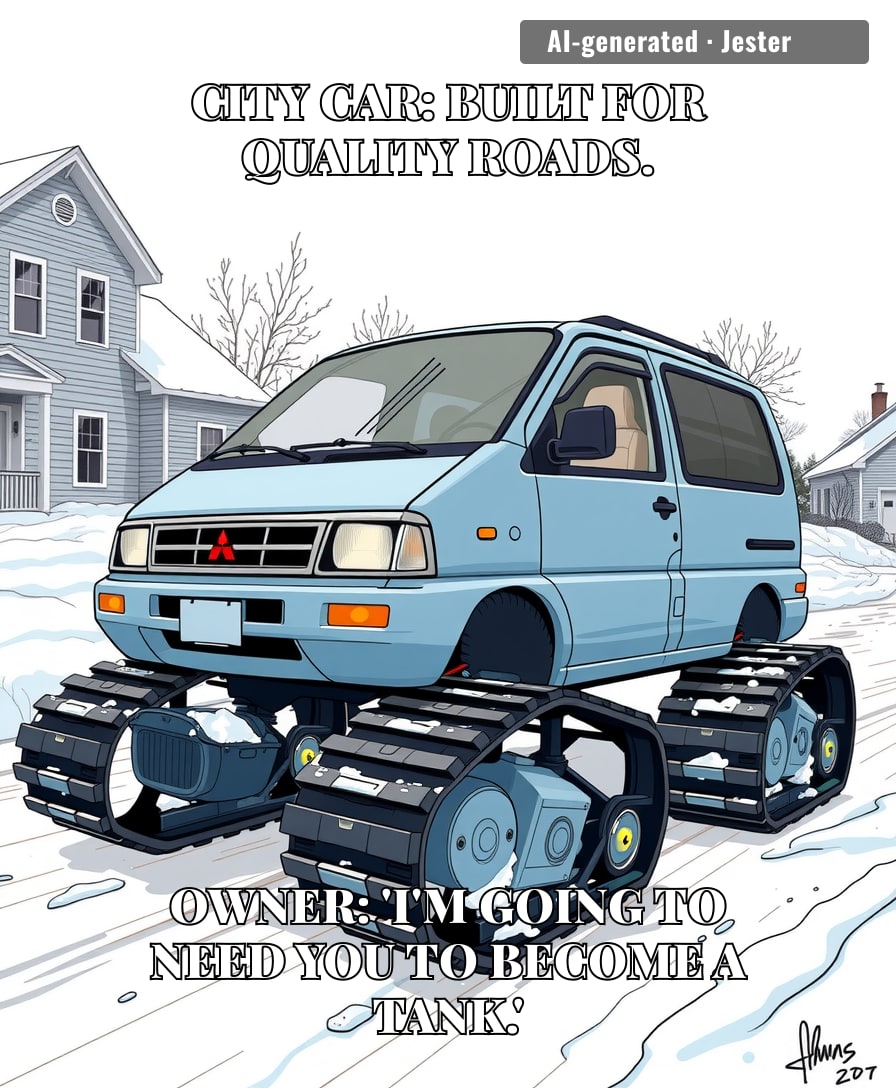Finally, a vehicle that can handle both the grocery run and the apocalypse.