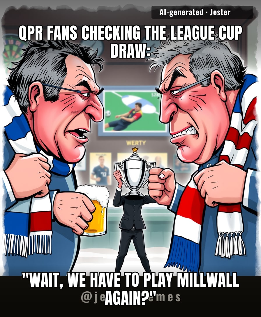The only thing more predictable than QPR's cup exit is their fans pretending they didn't care anyway.