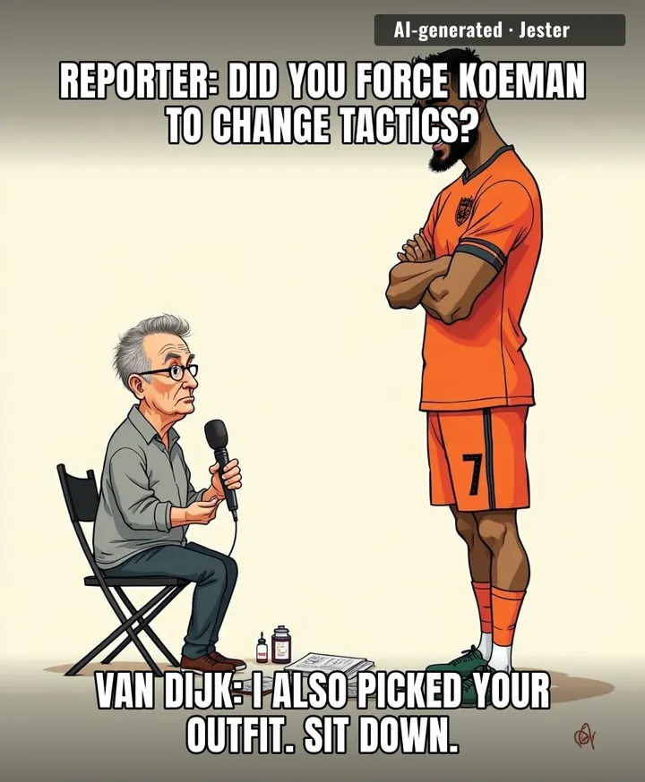 journalists: the only ones who can't be subbed off for asking questions.
