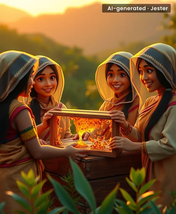 Who knew the sweetest revenge on economic inequality comes in a honeycomb?