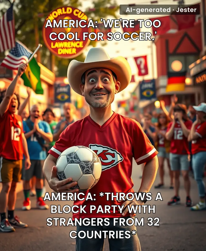 The US spent four years worrying about how to host the world, and zero years worrying about how to kick a ball.