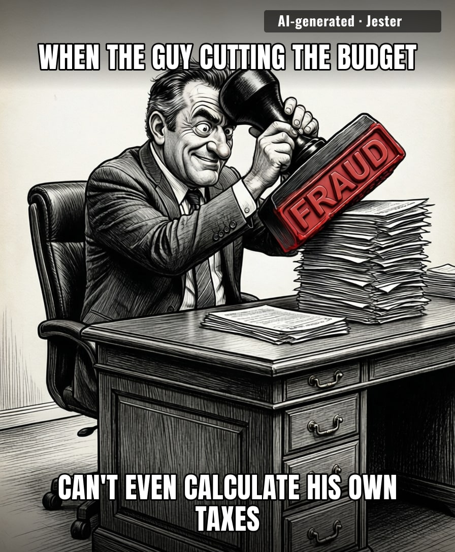 Turns out the only thing harder than managing a city budget is accidentally paying the government for it.