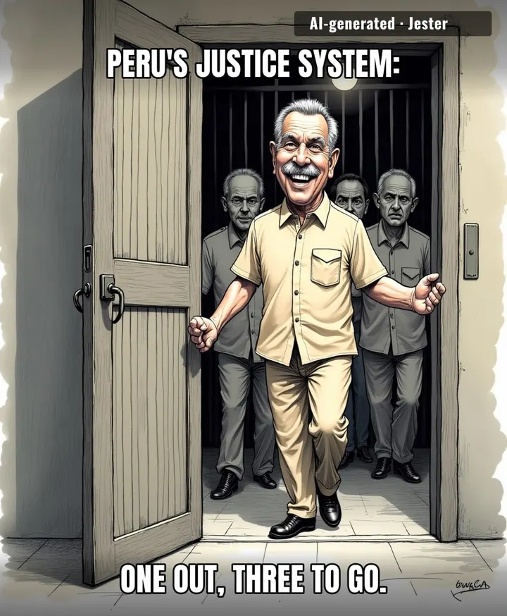 At this point, Peru's ex-presidents should just get a group chat called 'Cell Block Justice'.