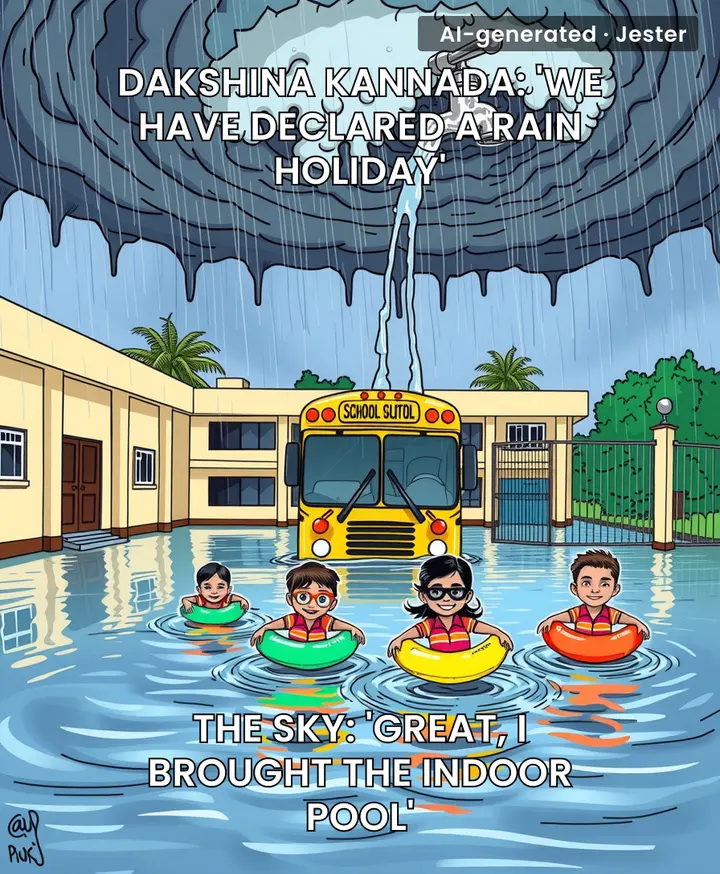 The only thing more reliable than the monsoon forecast is the absolute dread of a school notification chime on a Tuesday morning.