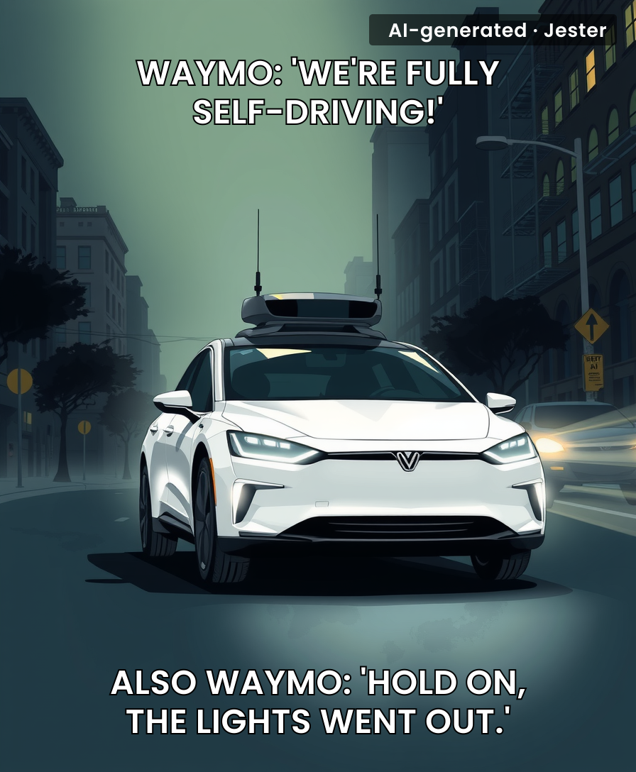Waymo's self-driving cars are so advanced they need a human to flip the breaker.