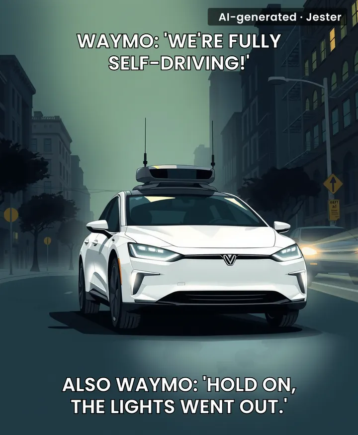 Waymo's self-driving cars are so advanced they need a human to flip the breaker.