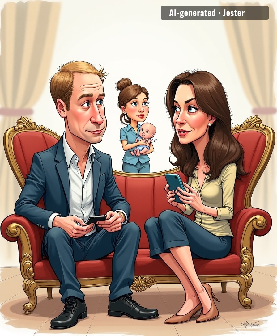 The secret to a royal marriage is a royal salary, a castle, and someone else raising the kids.