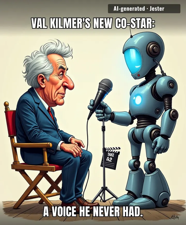 Hollywood finally found a way to make an actor talk forever—now if only they could fix his contract disputes.