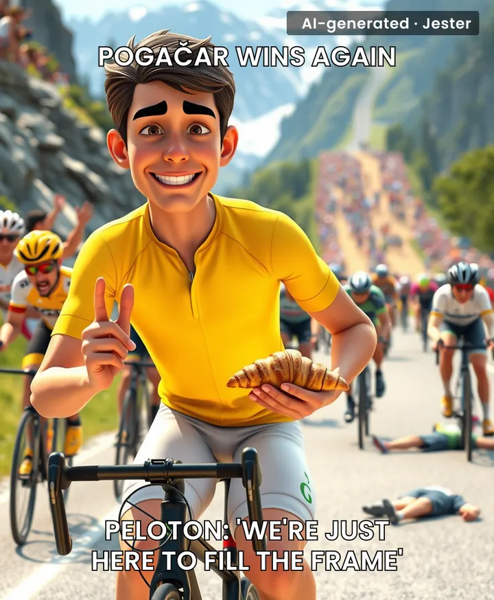 Pogačar has turned the Tour de France into a solo ride where everyone else is just a spectator.