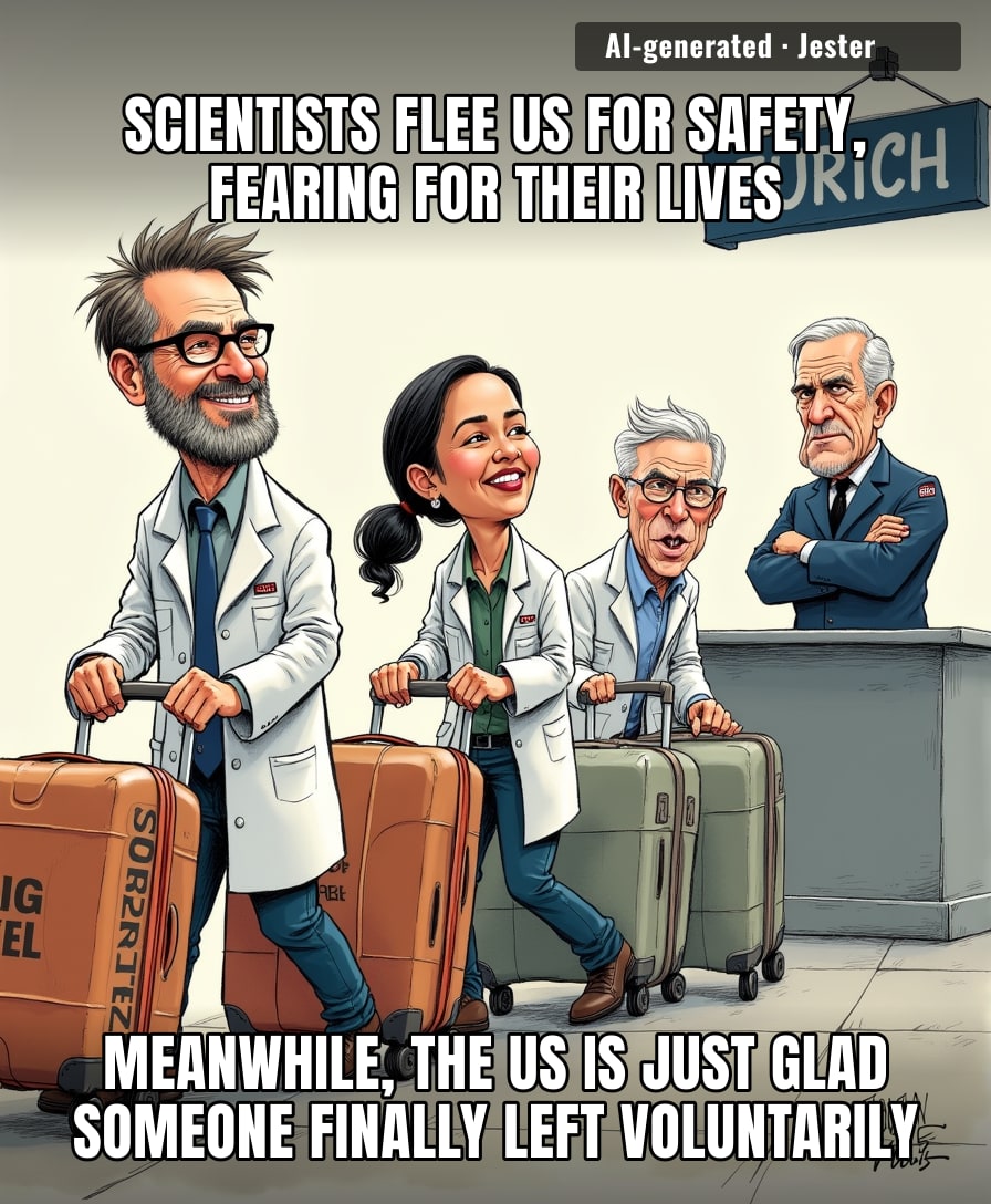 The real Nobel committee is just jealous they can't hand out prizes for 'best excuse to skip a US conference'.