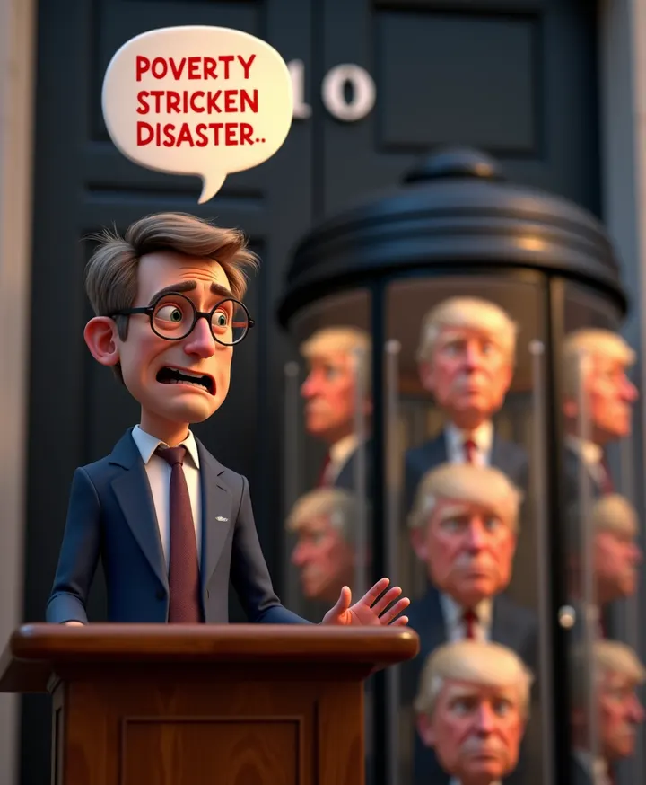 7 PRIME MINISTERS IN 10 YEARS. AND THE LATEST ONE JUST GOT CALLED A 'POVERTY STRICKEN DISASTER' BY TRUMP.
