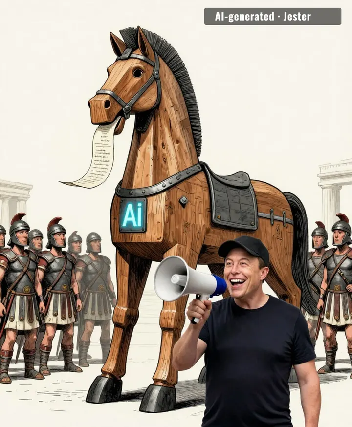 the Trojan horse, now with a terms of service.