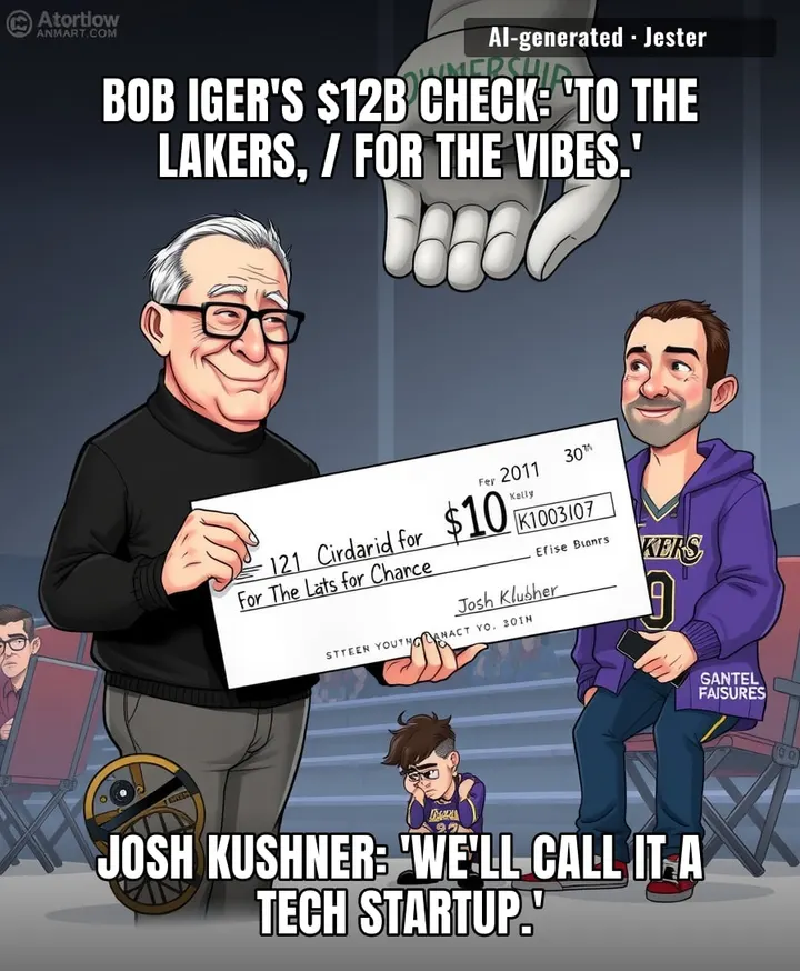 For $12B they could buy every Laker fan a lifetime supply of therapy, but the team's still going to lose in the first round.
