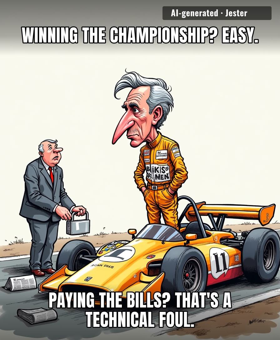Jason Plato spent thirty years mastering the art of the perfect overtake, only to be side-swiped by the one thing that never loses: a spreadsheet.