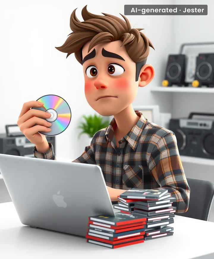 CD sales are up. Translation: millennials are panic-buying coasters.