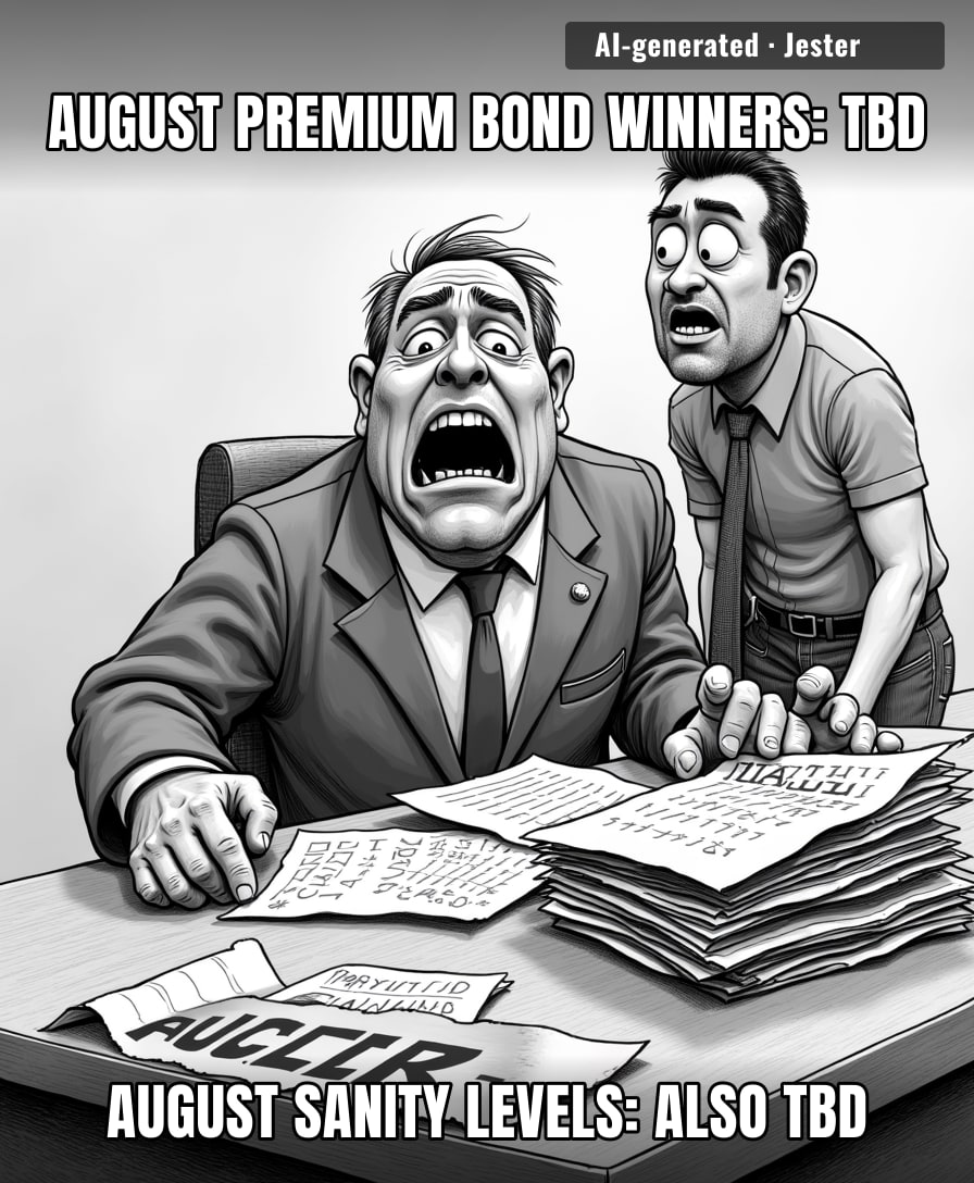 NS&I treating our money like their gym attendance — strictly a 'maybe next month' kind of commitment.
