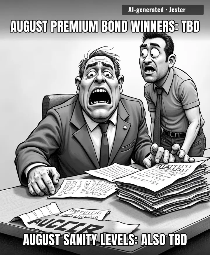 NS&I treating our money like their gym attendance — strictly a 'maybe next month' kind of commitment.