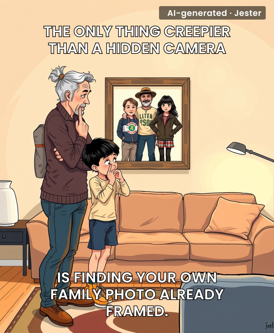 The Airbnb review: 'Great location, comfortable beds, suspiciously accurate portrait of my family in the hallway.'