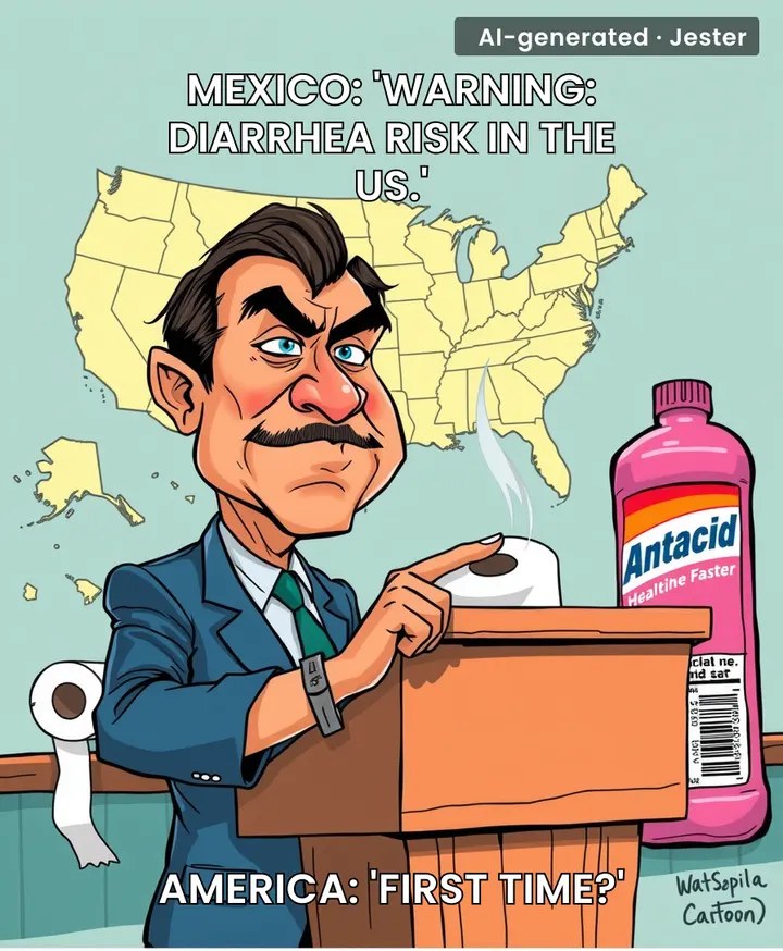 America's response to Mexico's diarrhea warning: 'First time?'