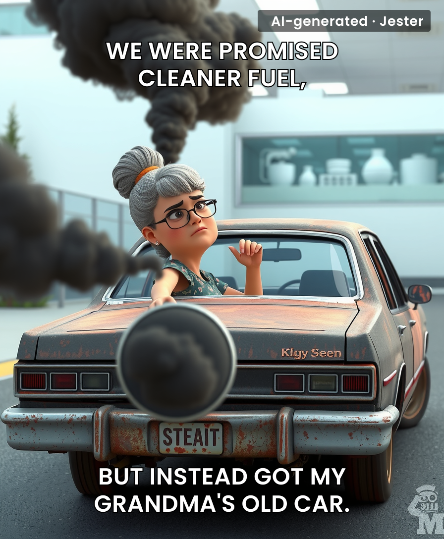 Ethanol is just old gas pretending to be woke.