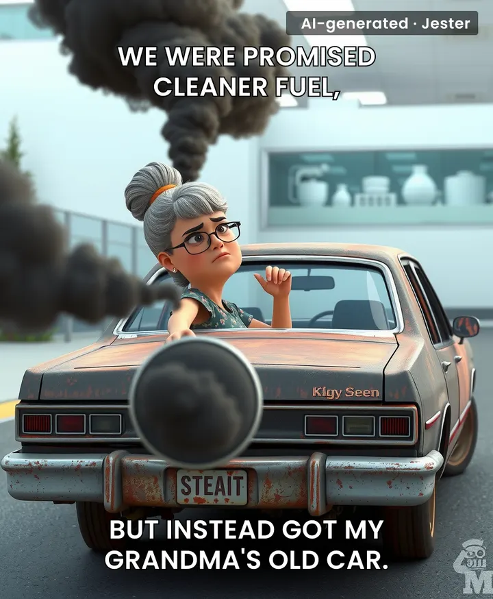 Ethanol is just old gas pretending to be woke.