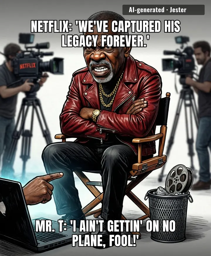 Mr. T called the doc 'garbage' — Netflix execs just heard 'pity' and assumed it was a compliment.