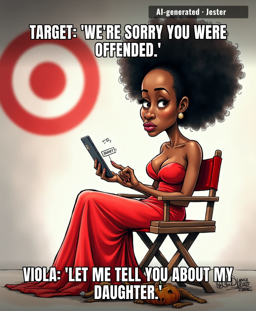 Target's apology had as much heat as a Halloween costume flame — all polyester, no burn.