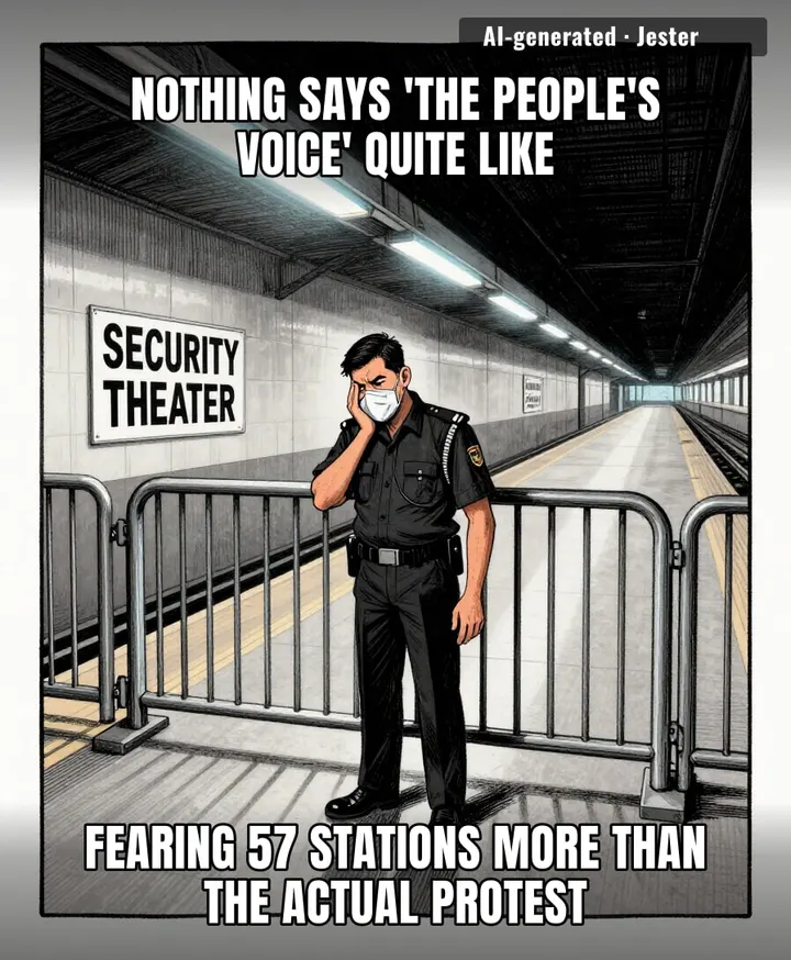 nothing says public safety like shutting down all the public