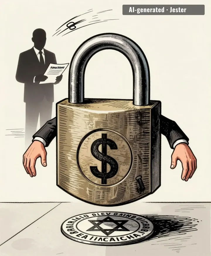 sanctions are for the countries without a wallet.