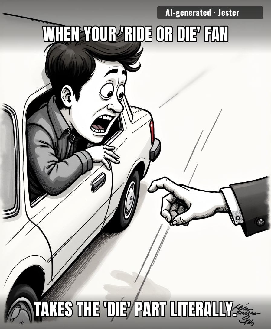 Yu Yuhan just found out the hard way that some fans think a car door is just a souvenir with a pulse.