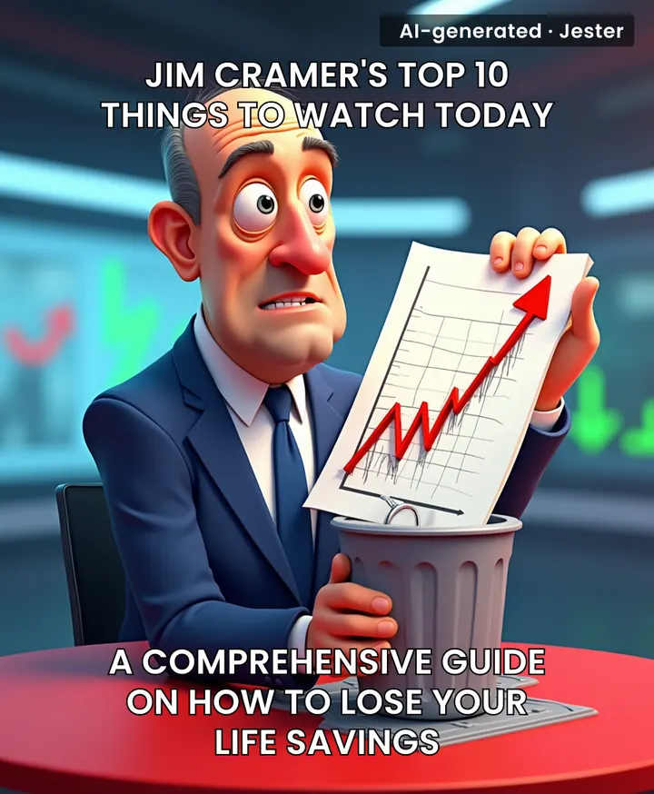 When your portfolio is down, just remember Jim Cramer has an entire TV show dedicated to being wrong with maximum confidence.