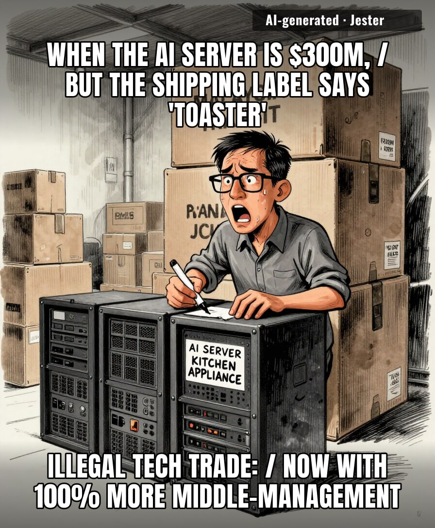 if you call it a transit point, the smuggling counts as a layover.