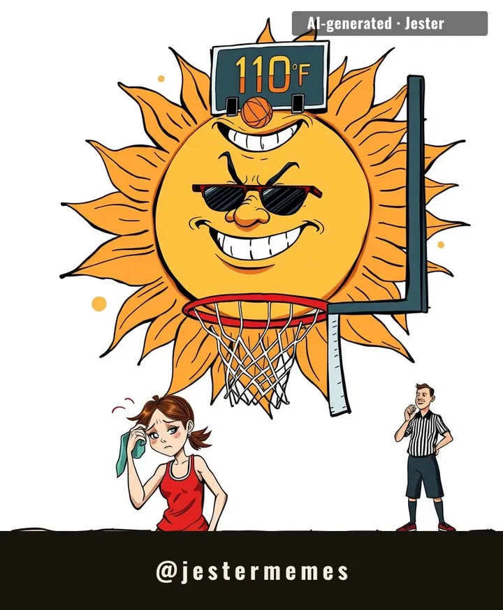 The WNBA really scheduled a team named Fever to play in August and expected us not to make climate jokes.