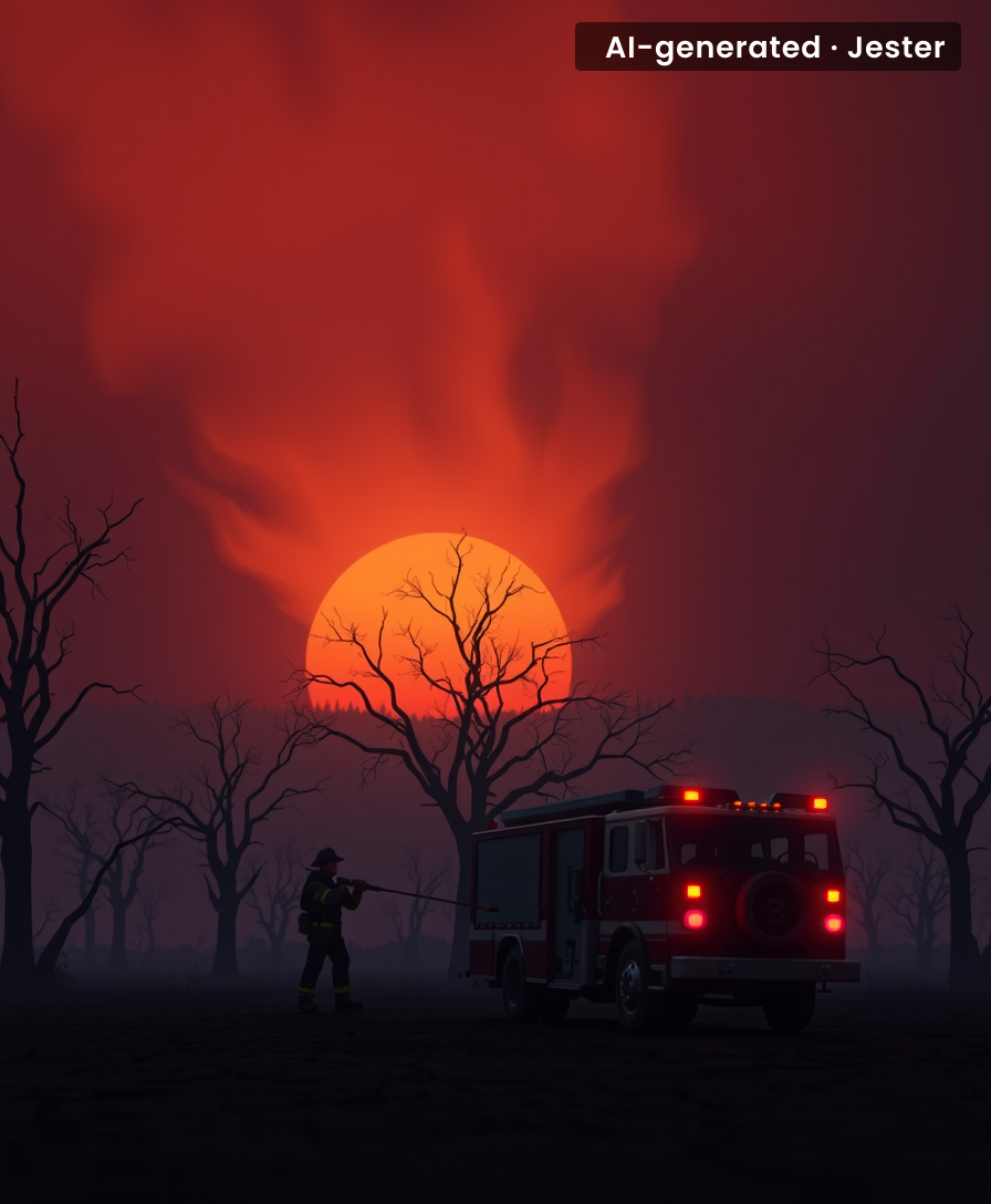 A fast-moving wildfire tests California's readiness as dry conditions fuel another blaze.
