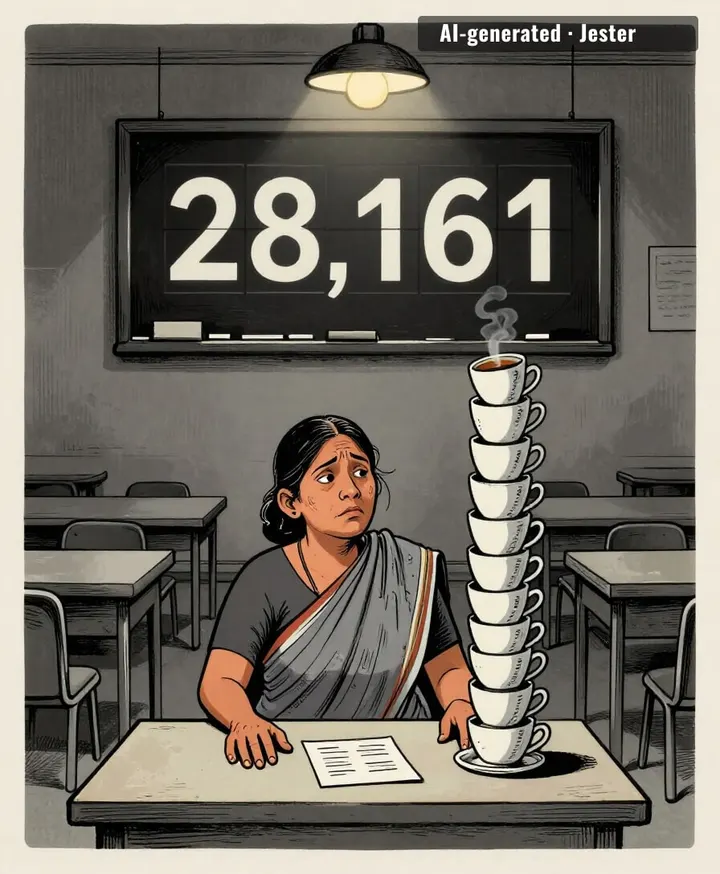 counting the last 28,161 votes with the same energy as refreshing your own job application portal