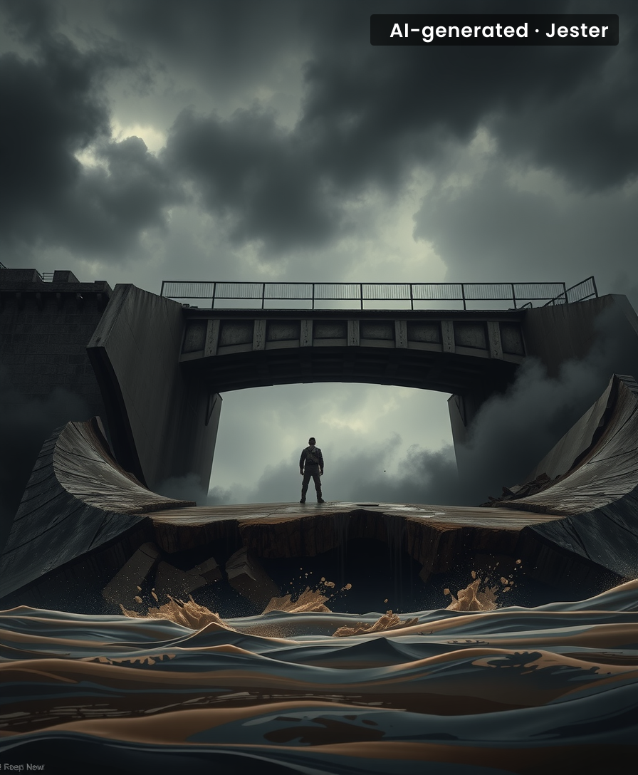 Fragile infrastructure succumbs to extreme weather, imperiling vital tourism.