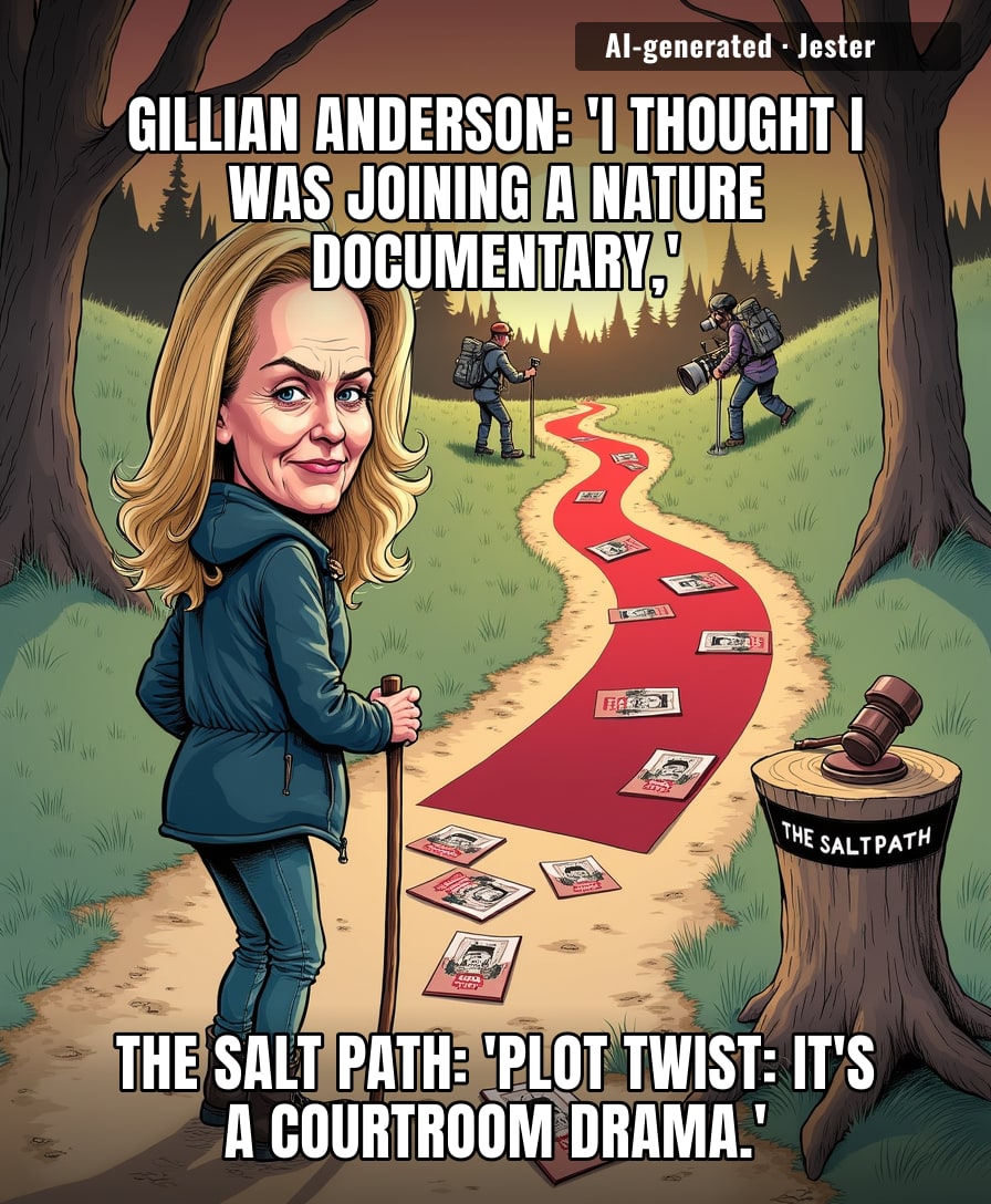 Gillian Anderson's next role: playing someone who reads the entire script before signing.