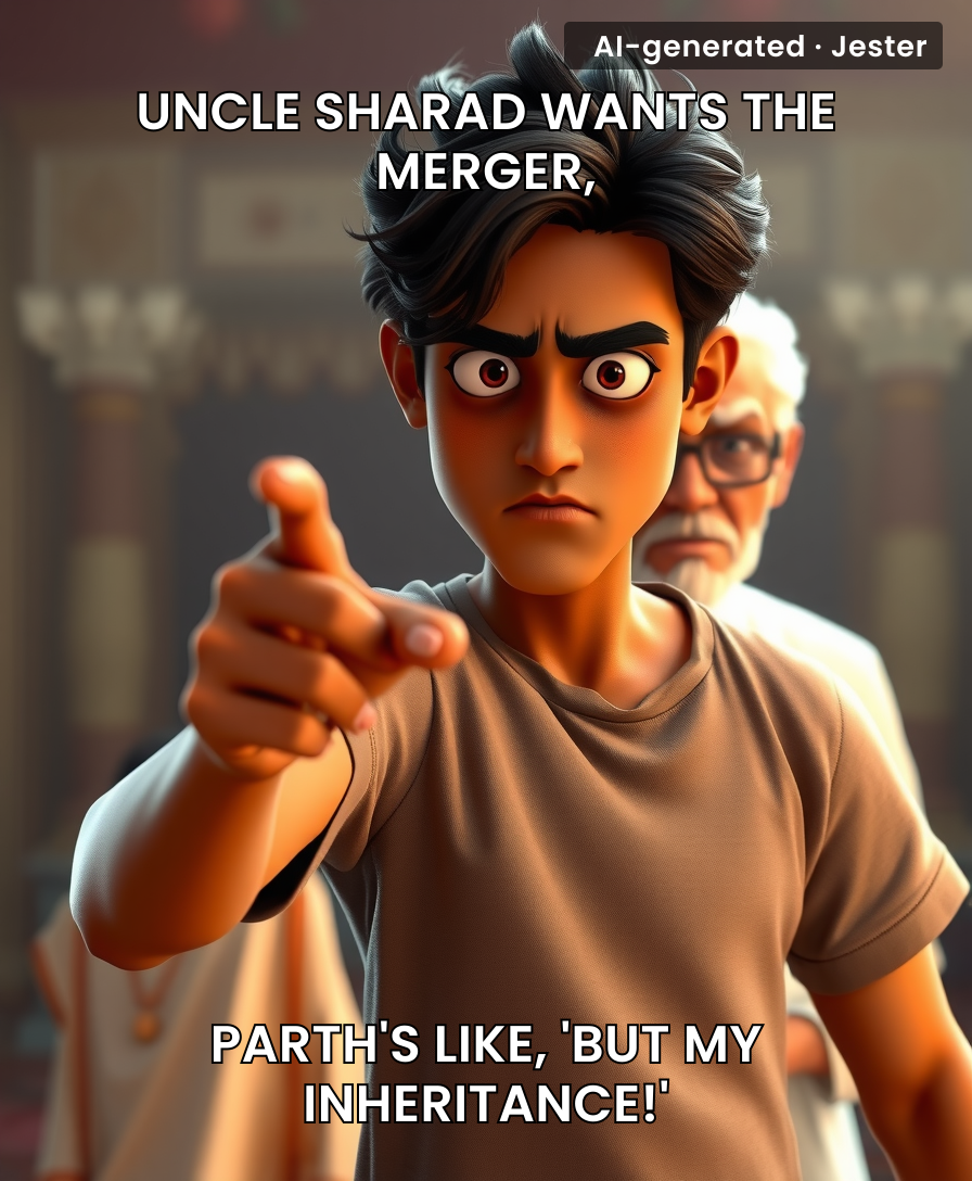 Somewhere, a father is apologizing to his son for only working hard.
