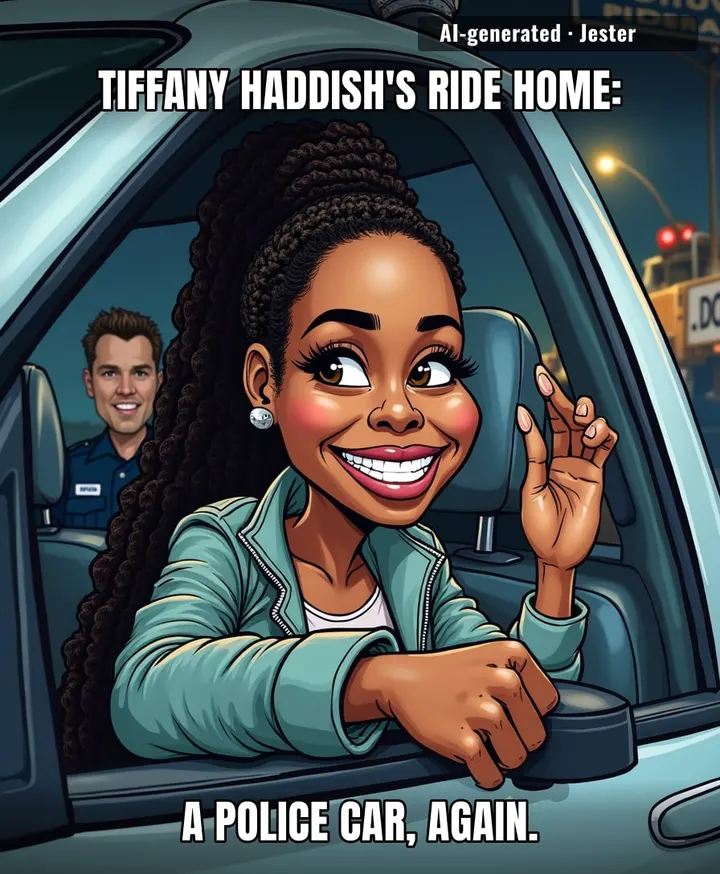 Her lawyer's gonna need a punch card for this: every tenth DUI gets a free Uber.