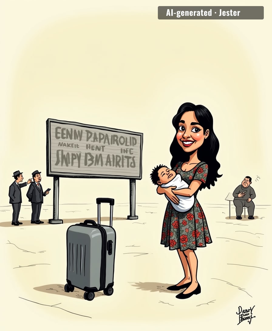 Walford's real exit strategy: every pregnancy, same suitcase, same airport, same 'she's gone to Portugal'.