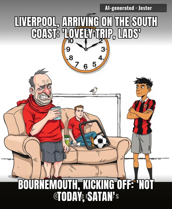 Bournemouth have beaten Liverpool exactly as many times as I've beaten my alarm clock.