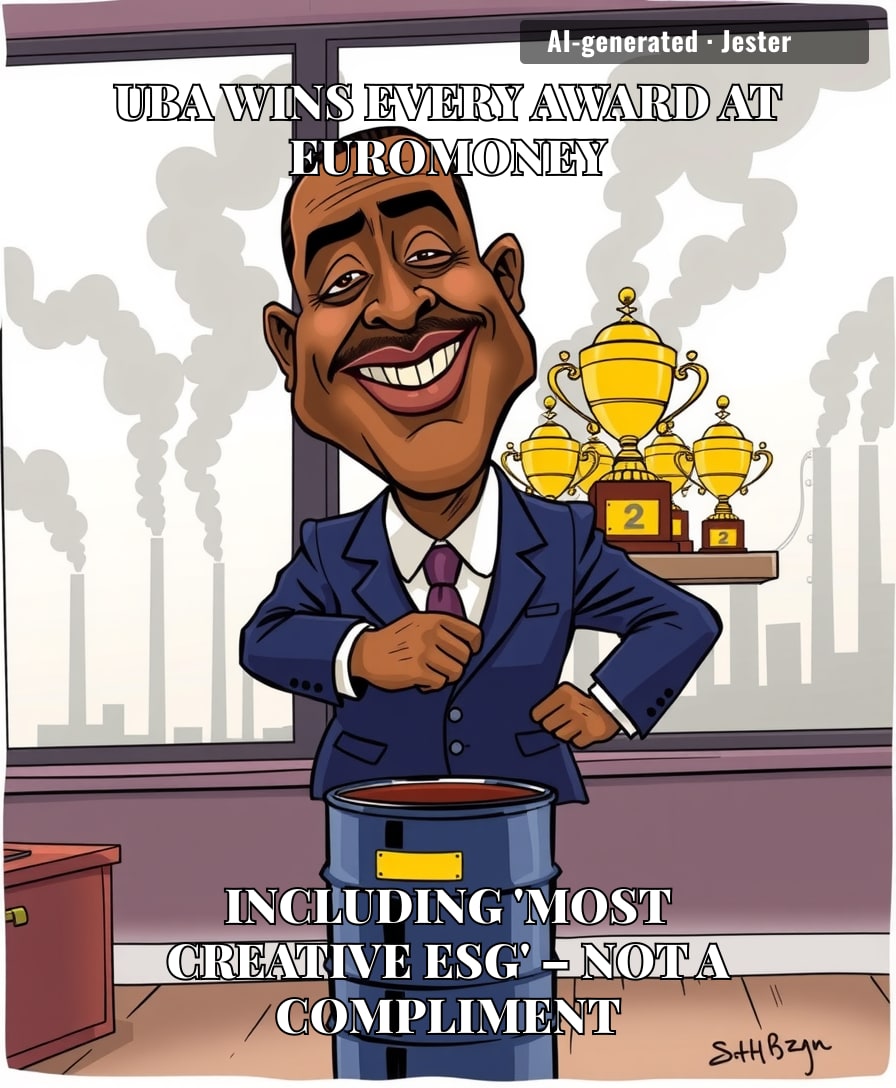 ESG stands for 'Every Spin Counts' when you're a Nigerian bank