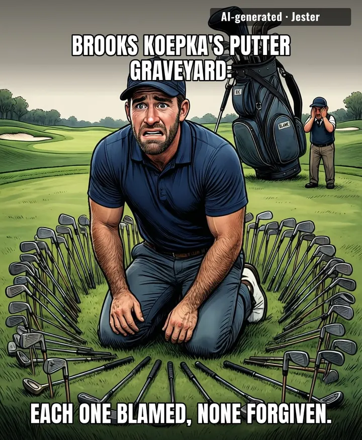 Change your putter enough times and eventually it's not the equipment, it's the golfer standing behind it.