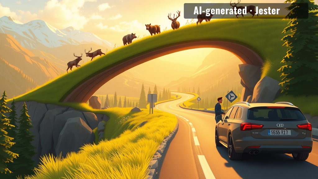 Elk jaywalking 96% less, and not one of them has ever acknowledged the architect.