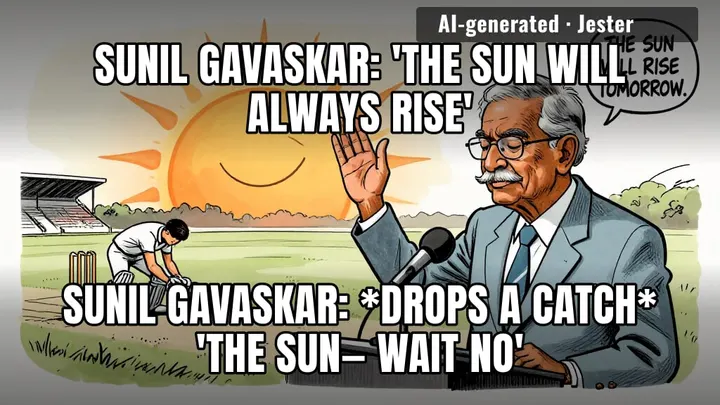 bro you dropped it. the sun had nothing to do with it.