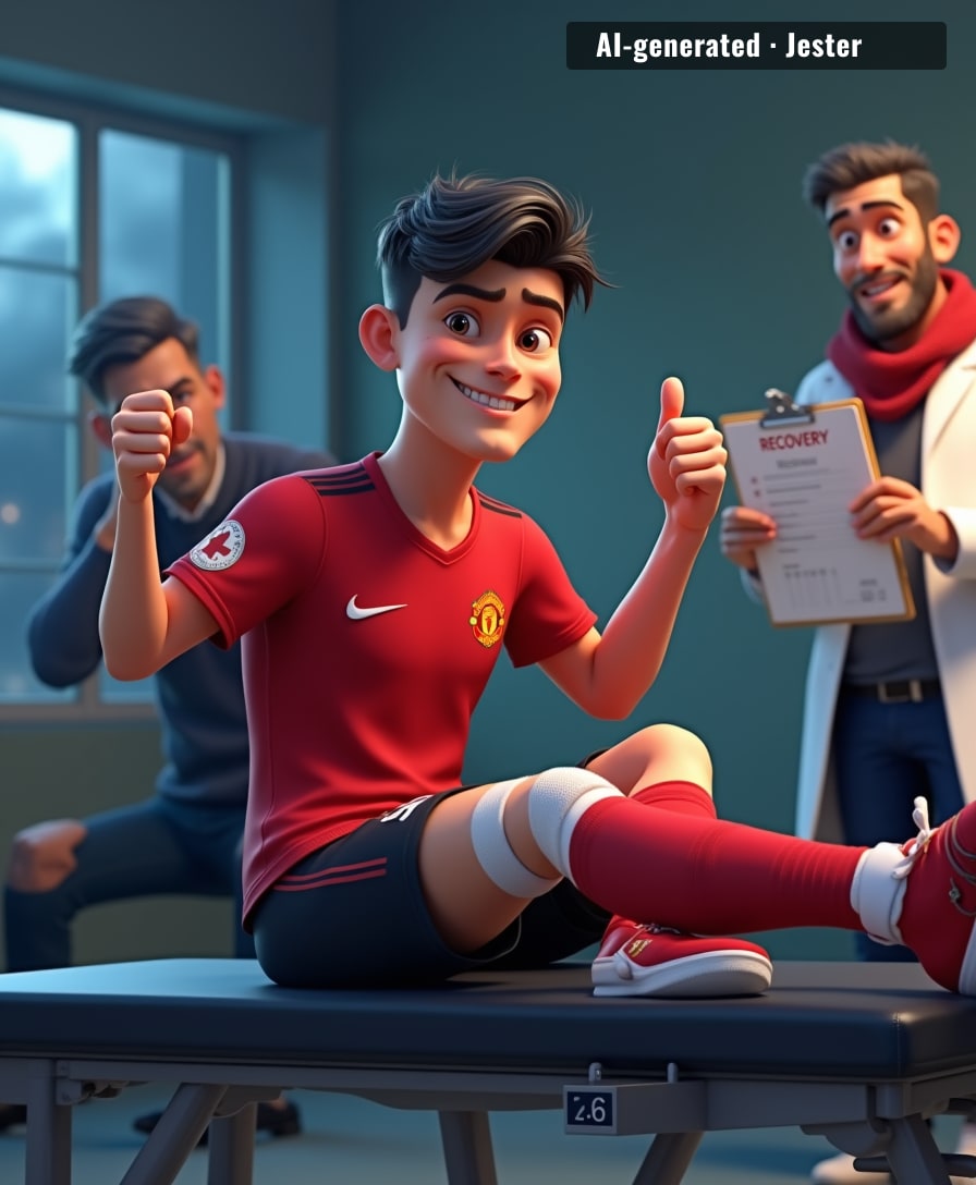 At Manchester United, 'getting there' is the only trophy they're still in contention for.