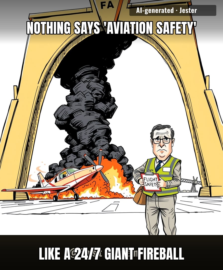 The FAA really just gave him a 'don't hit the ego' permit.