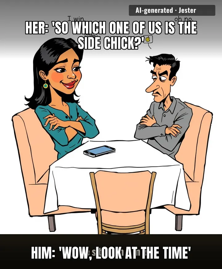 Somewhere a guy just discovered he was the plot twist in his own life.