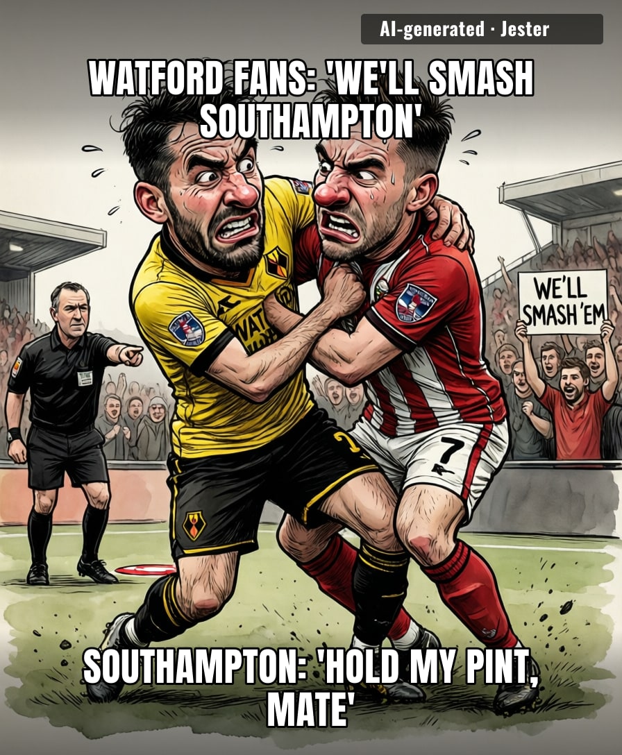 Southampton just pulled a Watford on Watford, which is exactly the kind of chaos the Championship exists to deliver.